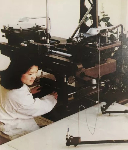 上世紀八十年代，技術人員利用傳統模擬測繪設備制圖